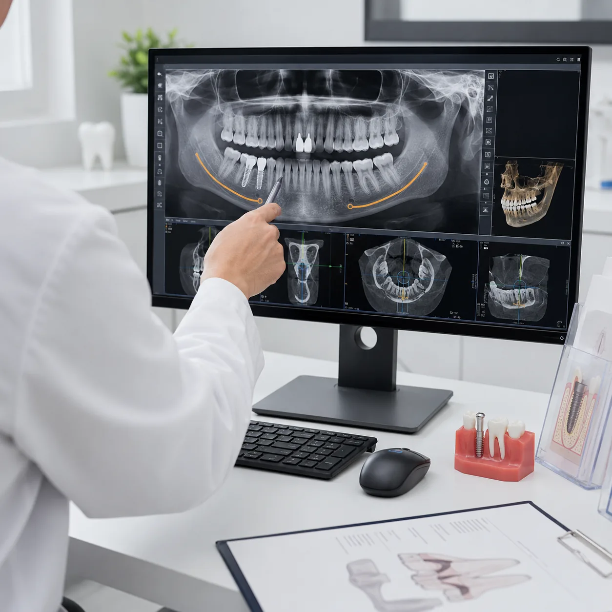 임플란트 부작용 예방을 위한 CBCT 정밀 진단